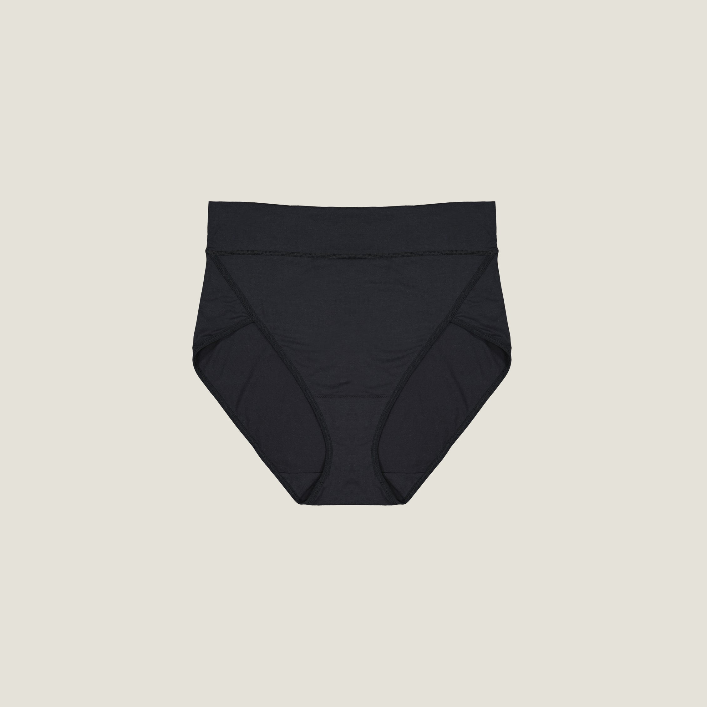 Mey 89201-003 Women's Lights Black Full Panty Highwaist Brief 50